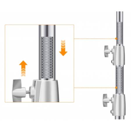 K&F Concept KF34.044 - studyjny, stalowy statyw oświetleniowy